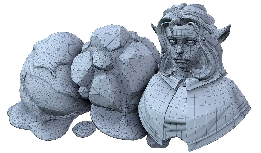 Practice 3D models